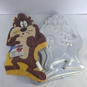 New VTG Wilton 1995 Looney Tunes Tasmanian Devil Cake Pan Mold 2105-1236 Taz
